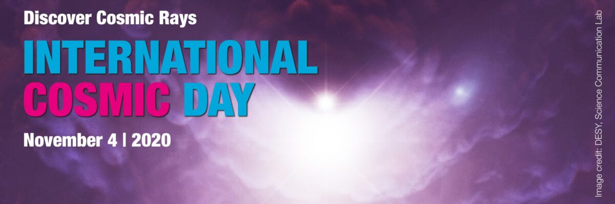 Schriftzug International Cosmic-Day
