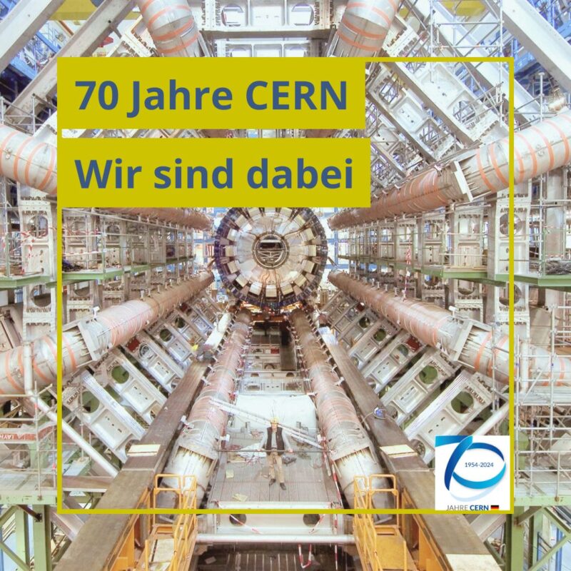 CERN70-Woche in Deutschland lockt mit zahlreichen Veranstaltungen vom 16. bis 19.9.2024