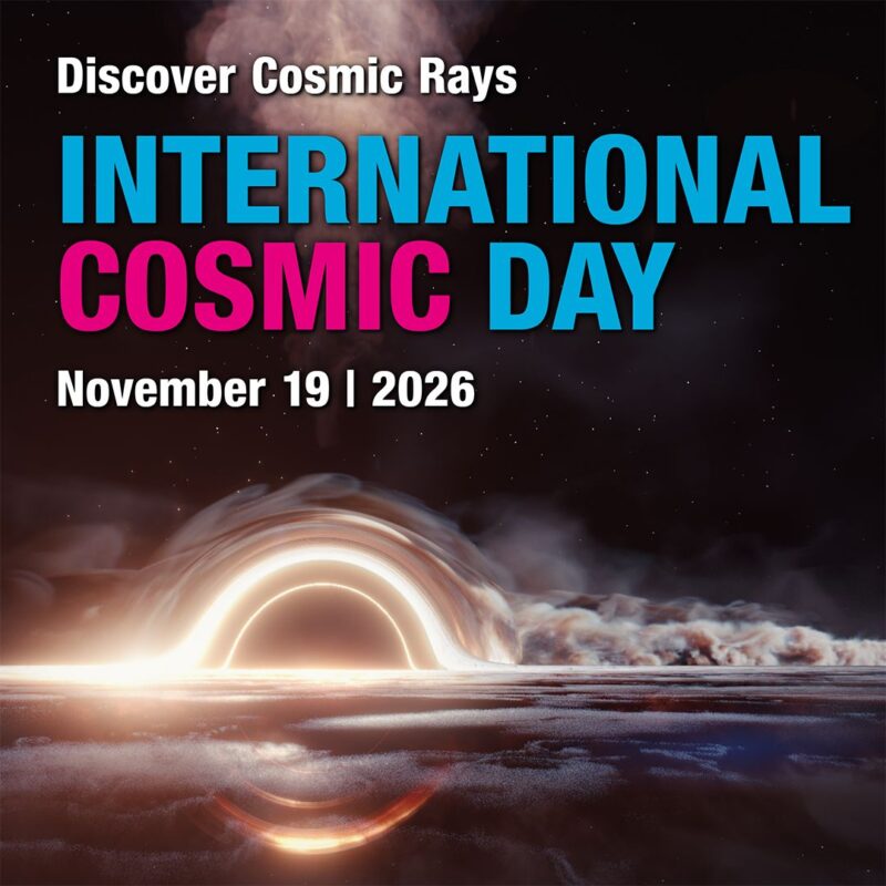 Kosmische Teilchen beim International Cosmic Day 2026 erforschen